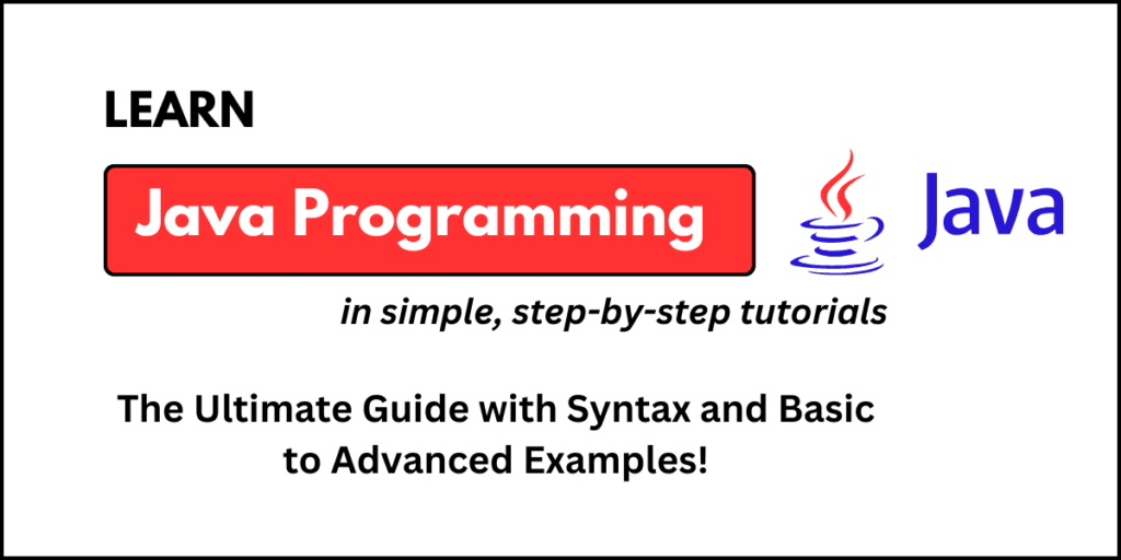 Java tutorial for beginners and Professionals.